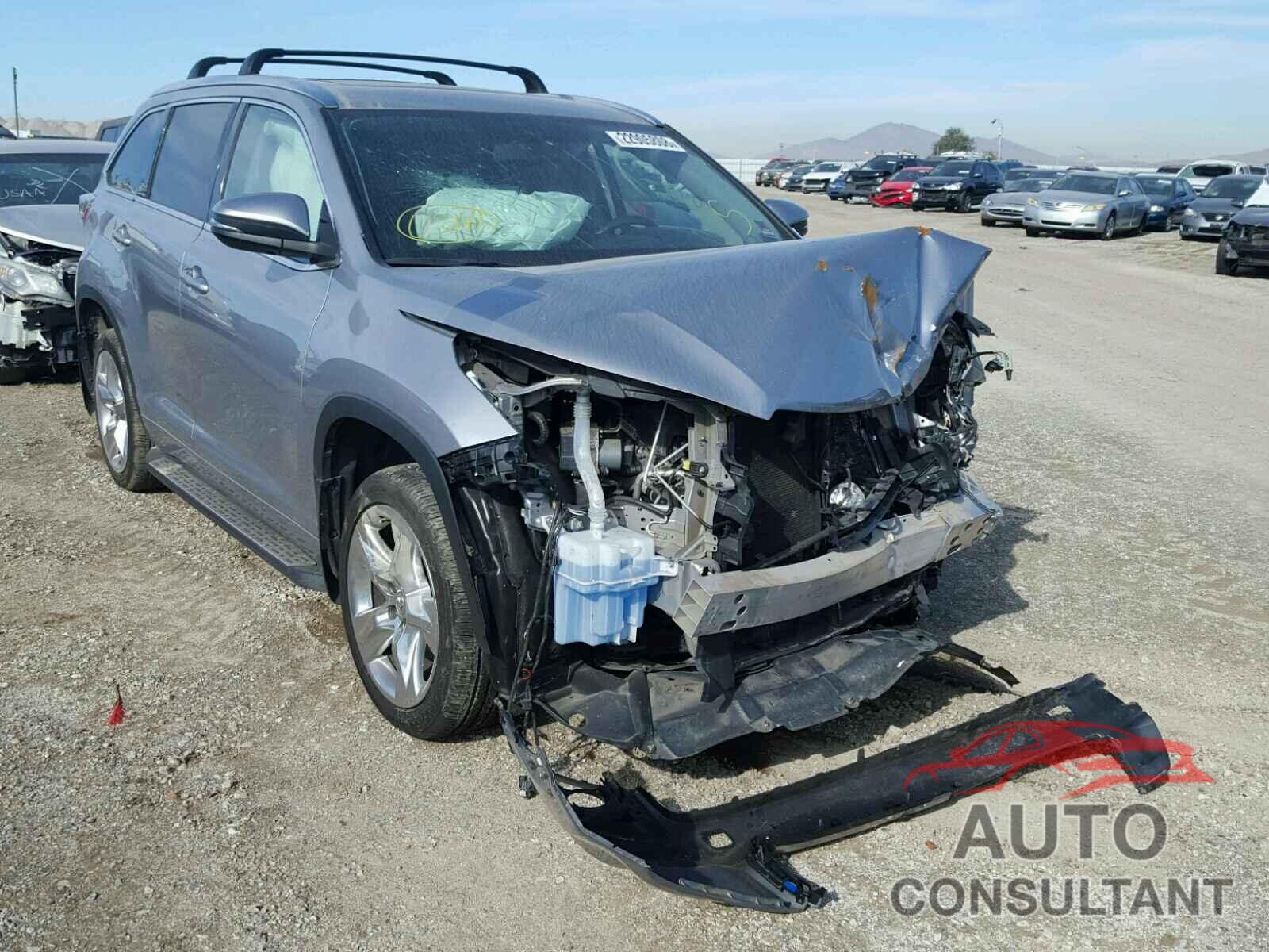 TOYOTA HIGHLANDER 2015 - 5TDYKRFH1FS070272