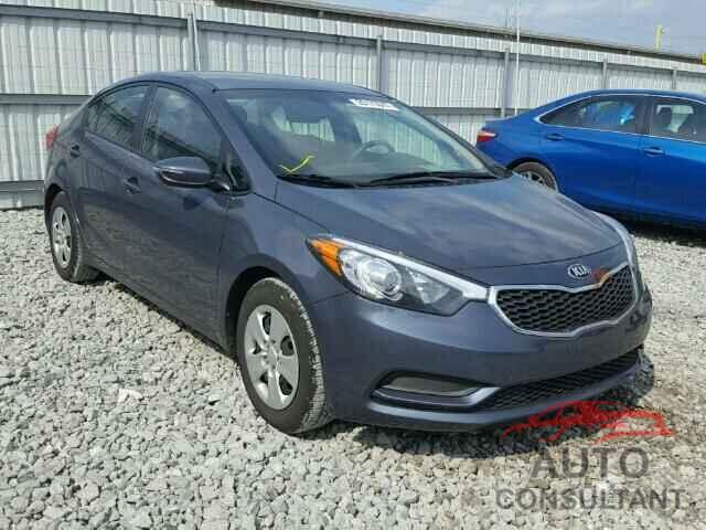 KIA FORTE 2016 - KNAFX4A65G5554841