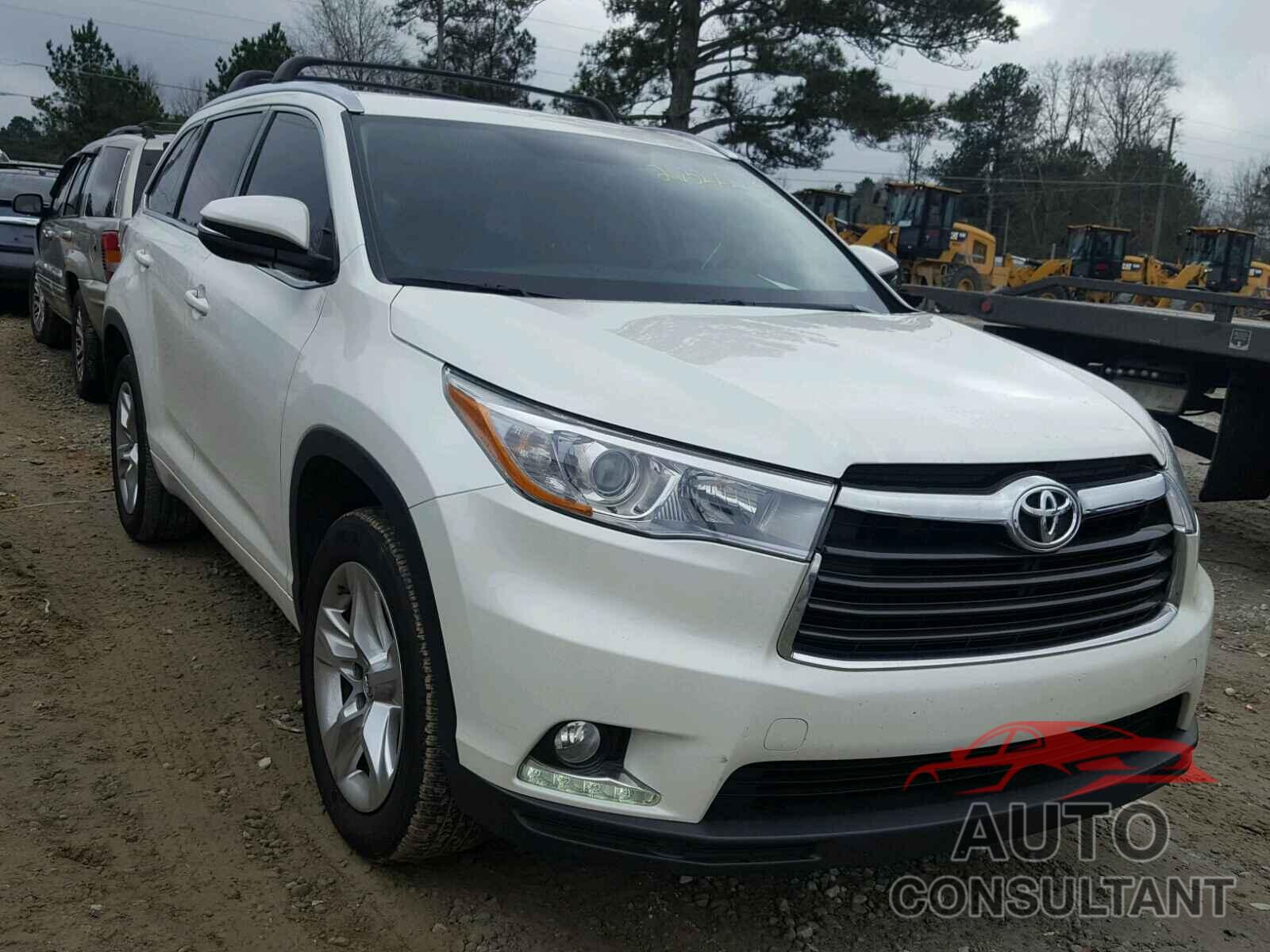 TOYOTA HIGHLANDER 2016 - 5TDYKRFH1GS171457