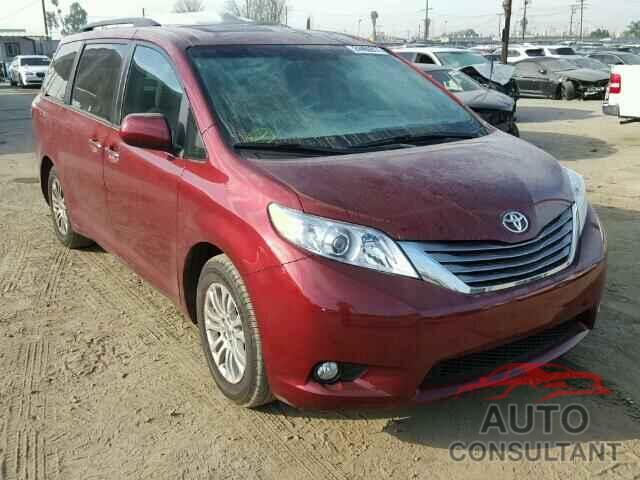 TOYOTA SIENNA 2016 - 5TDYK3DC1GS763140