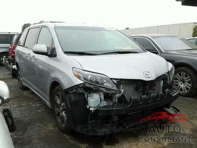 TOYOTA SIENNA 2015 - 5TDXK3DC2FS638755