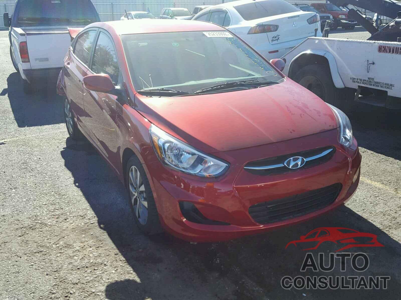 HYUNDAI ACCENT 2017 - KMHCT4AE0HU378583