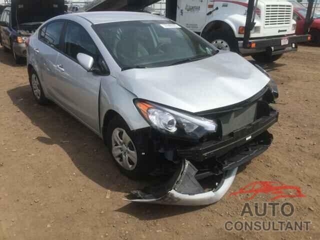 KIA FORTE 2015 - KNAFK4A60F5341518