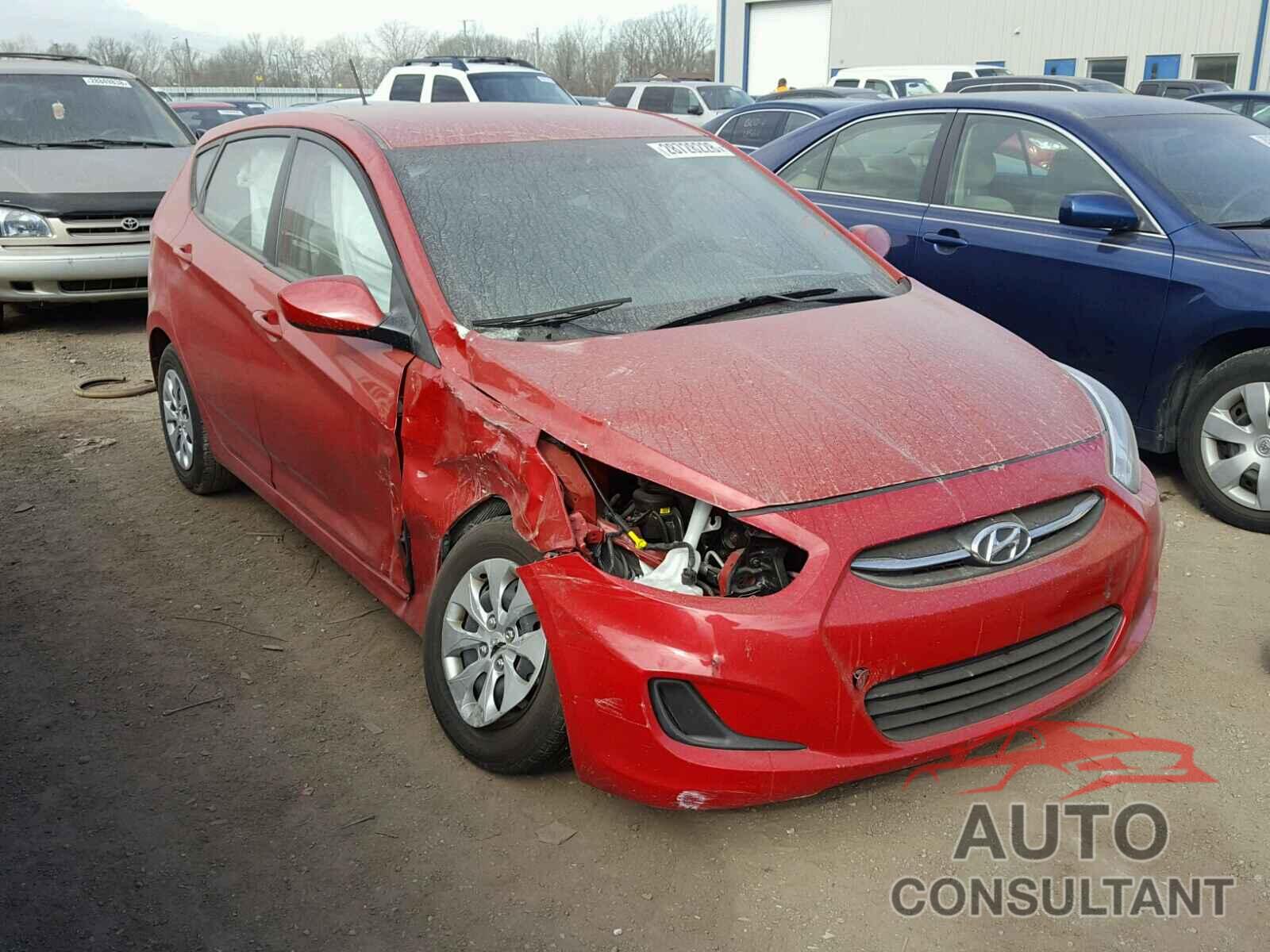 HYUNDAI ACCENT 2016 - KMHCT5AE8GU256123