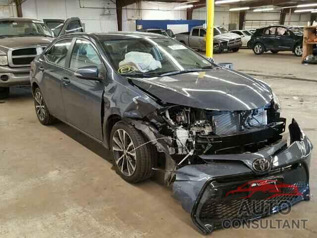 TOYOTA COROLLA 2017 - 2T1BURHE6HC766284