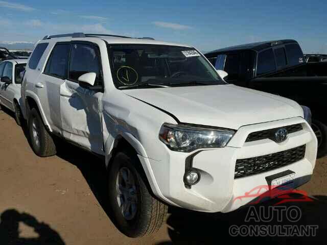 TOYOTA 4RUNNER 2016 - JTEBU5JR2G5318184