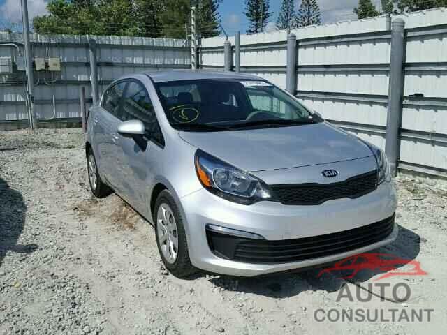 KIA RIO 2016 - KNADM4A30G6576696
