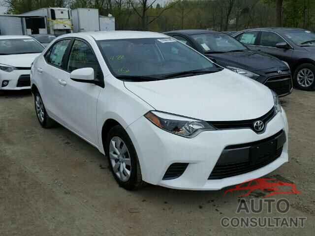 TOYOTA COROLLA 2016 - 5YFBURHE3GP482402