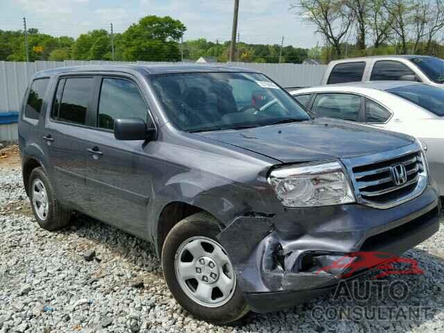HONDA PILOT 2015 - 5FNYF4H23FB078362