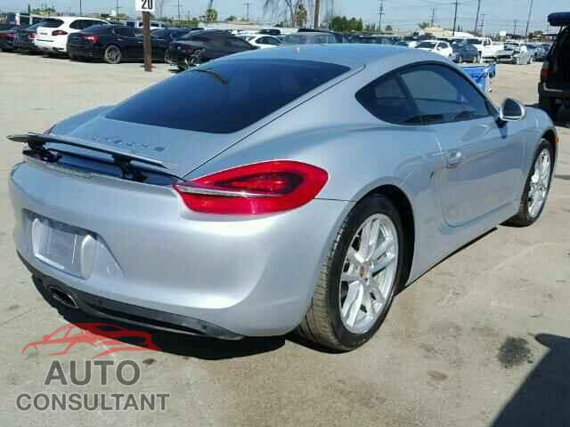 PORSCHE CAYMAN 2016 - WP0AA2A85GK170225