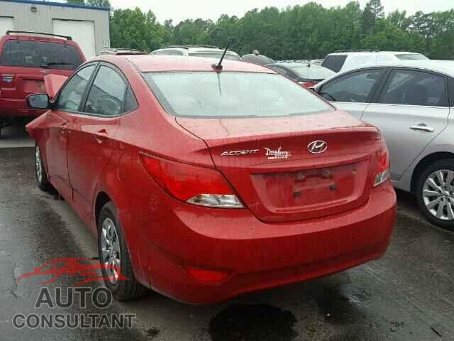 HYUNDAI ACCENT 2015 - KMHCT4AE4FU863080