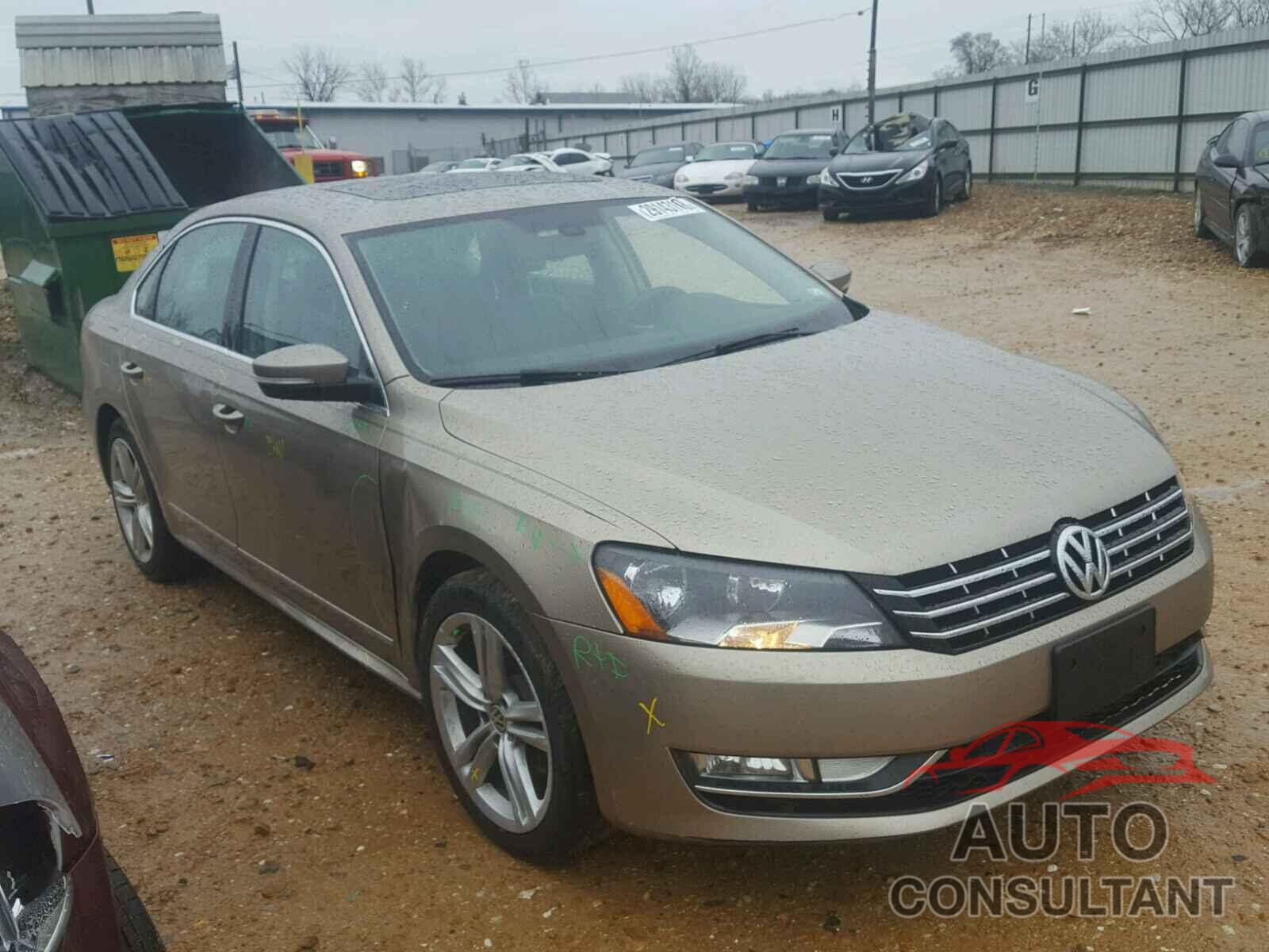 VOLKSWAGEN PASSAT 2015 - 1VWCS7A34FC054656