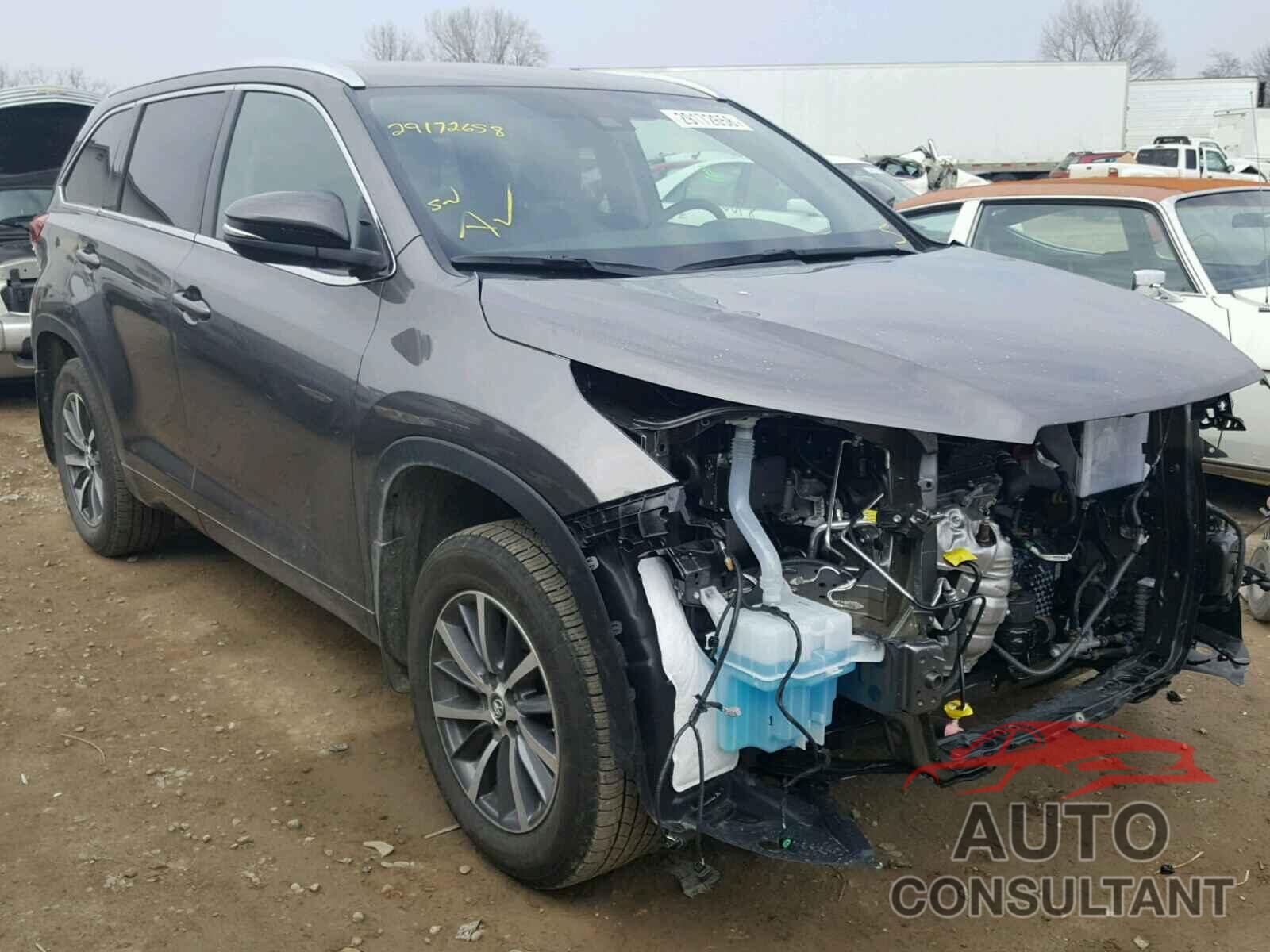 TOYOTA HIGHLANDER 2017 - 5TDJZRFH2HS521760