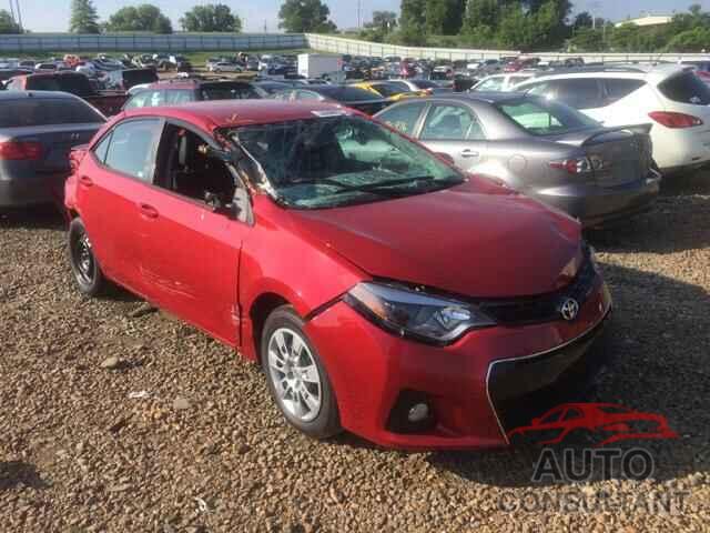 TOYOTA COROLLA 2015 - 2T1BURHE0FC437917