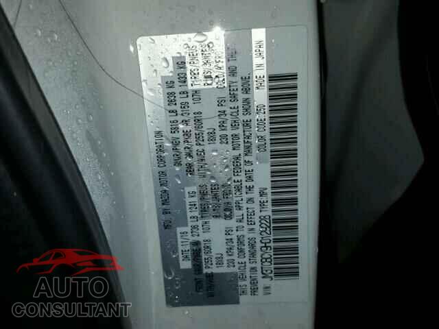 MAZDA CX-9 2017 - JM3TCBCY9H0129228