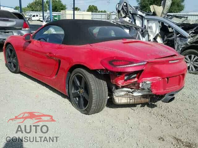 PORSCHE BOXSTER 2015 - WP0CA2A81FS120168