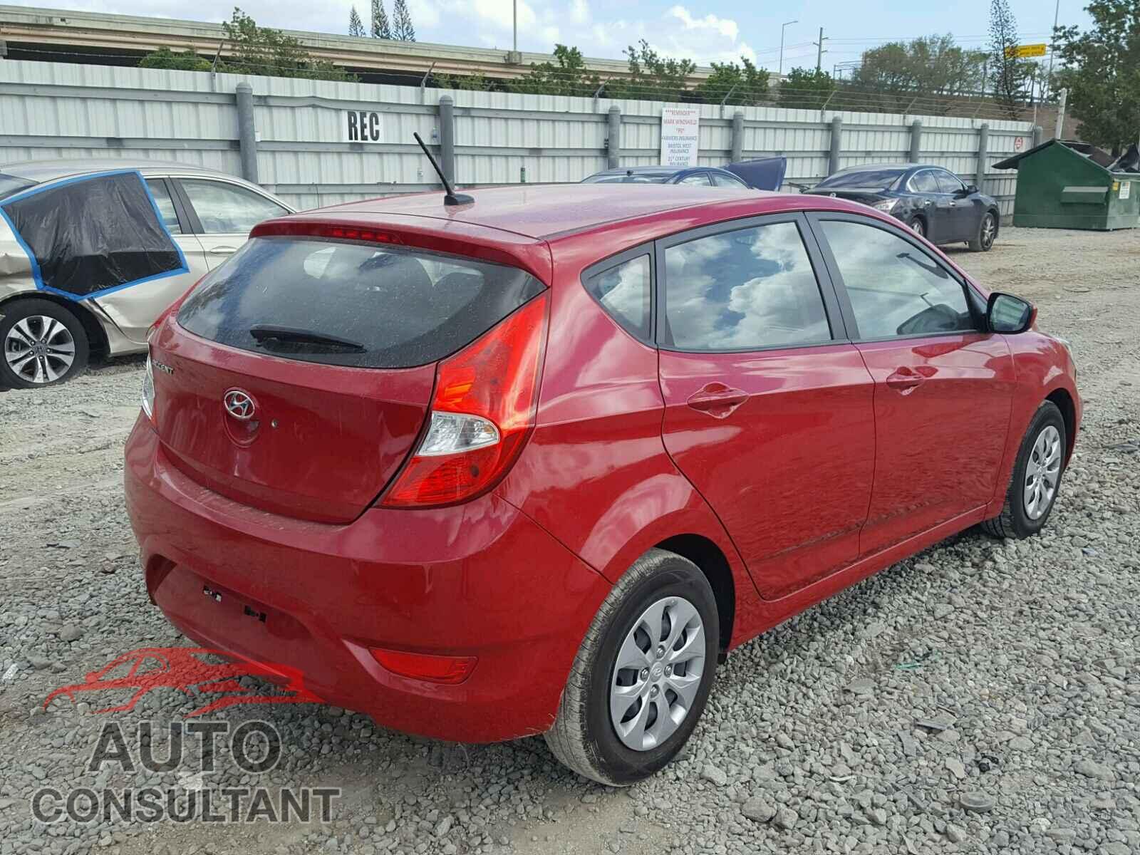 HYUNDAI ACCENT 2017 - KMHCT5AE7HU337485