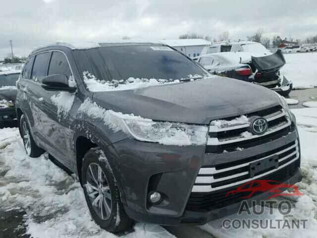 TOYOTA HIGHLANDER 2017 - 5TDJZRFH7HS444321