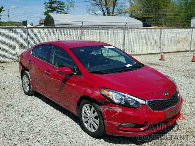 KIA FORTE 2015 - KNAFX4A80F5282330