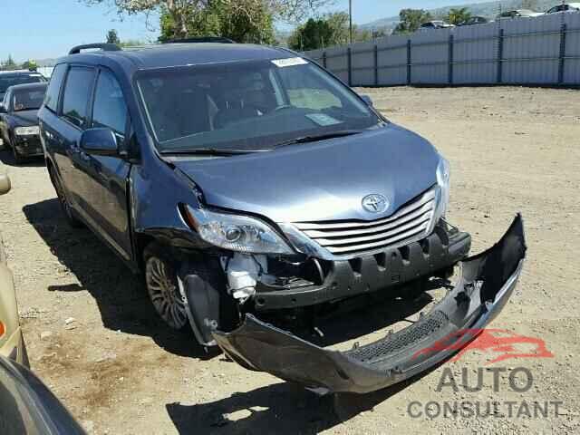 TOYOTA SIENNA 2015 - 5TDYK3DC6FS580329