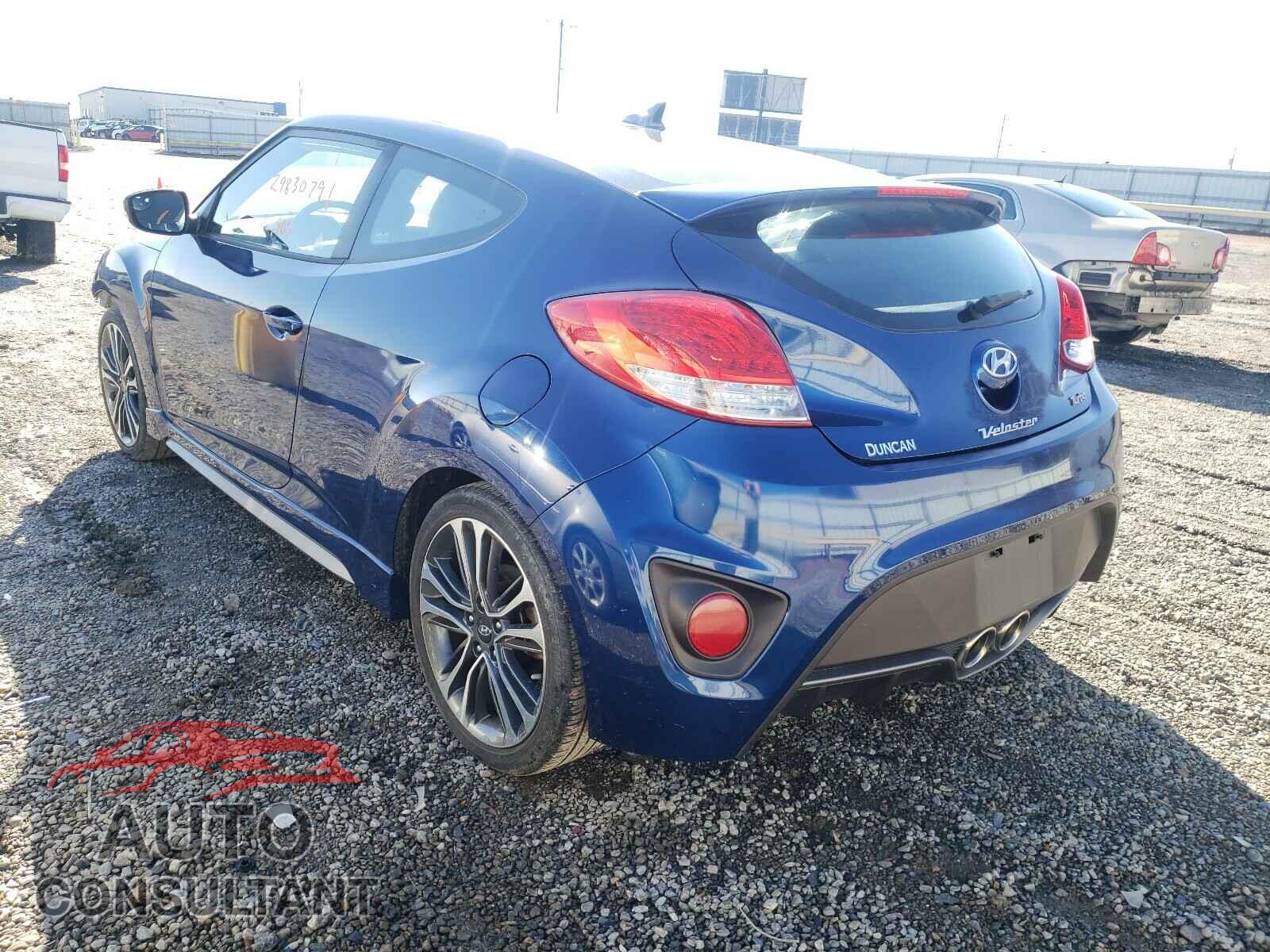 HYUNDAI VELOSTER 2017 - KMHTC6AE7HU308865