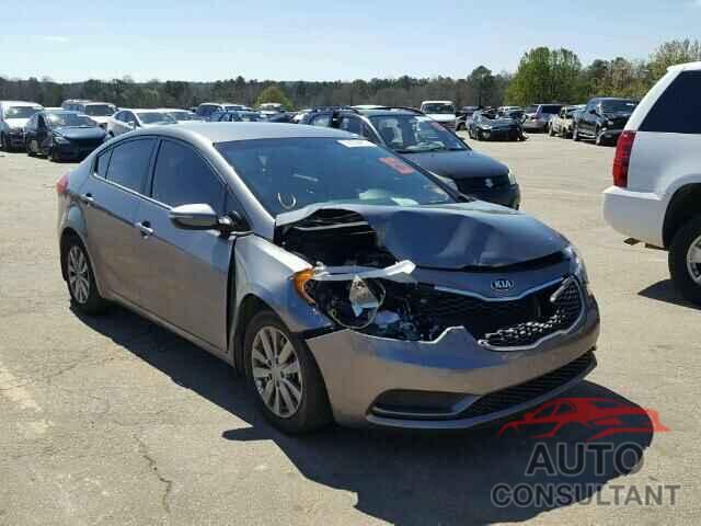 KIA FORTE 2016 - KNAFX4A65G5470518