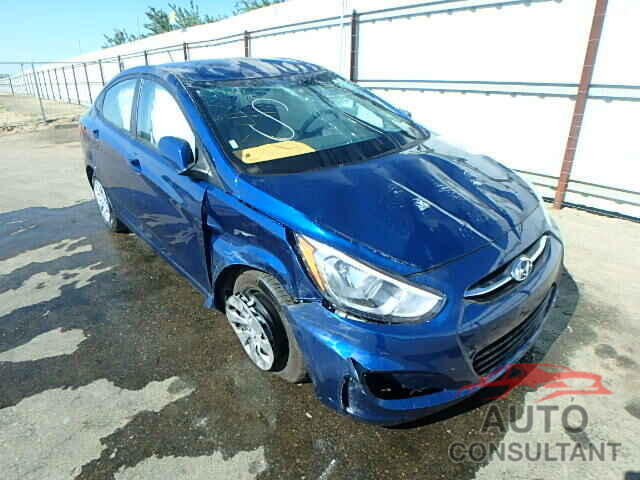 HYUNDAI ACCENT 2015 - KMHCT4AE2FU861392