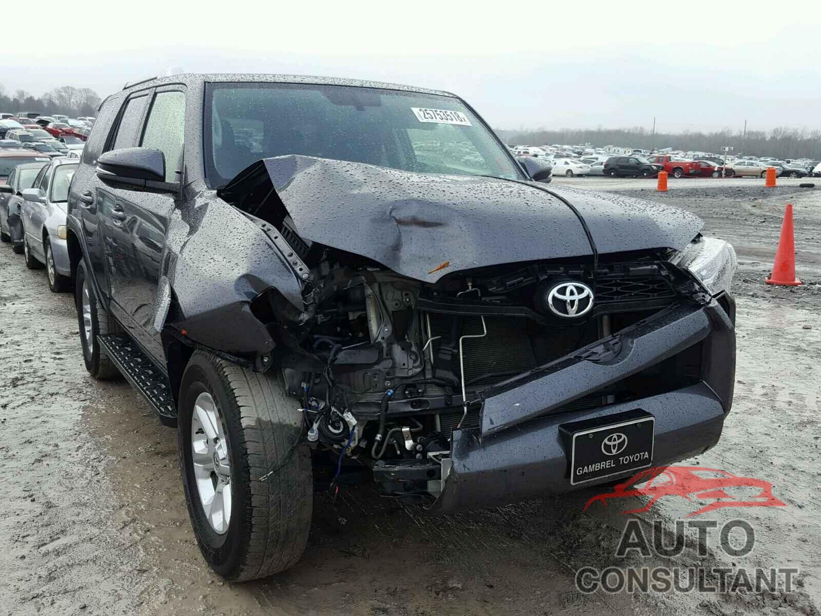 TOYOTA 4RUNNER 2016 - JTEBU5JR6G5289496