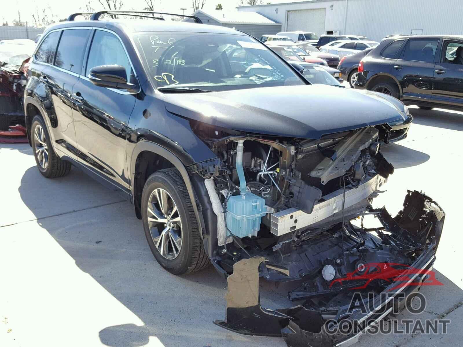 TOYOTA HIGHLANDER 2017 - 5TDBZRFH5HS394684