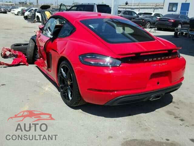 PORSCHE CAYMAN 2017 - WP0AA2A81HS270159