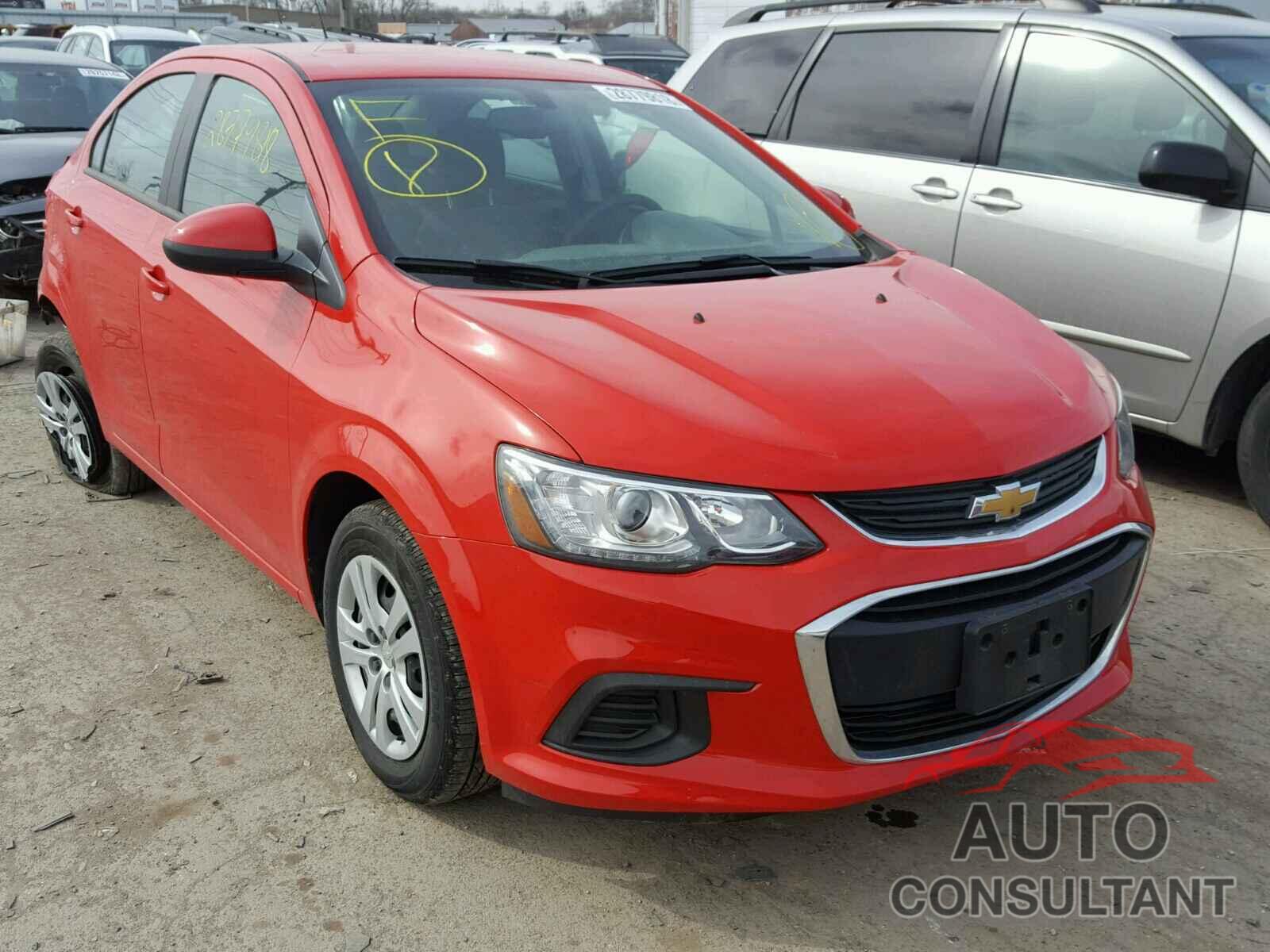 CHEVROLET SONIC 2017 - 1G1JB5SHXH4177960