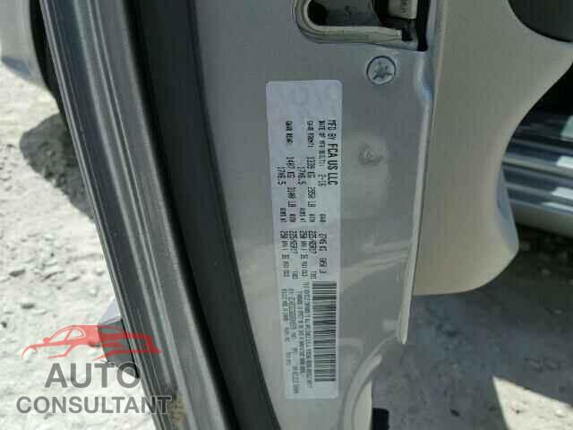 DODGE CARAVAN 2016 - 2C4RDGCG6GR309579