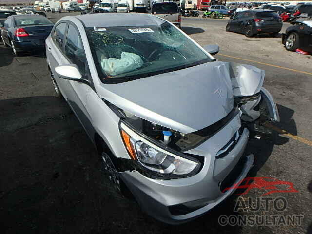 HYUNDAI ACCENT 2015 - KMHCT4AE9FU885804