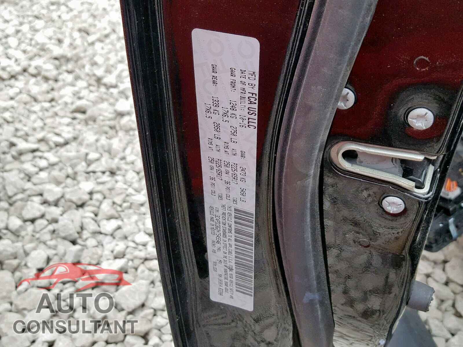 DODGE JOURNEY SX 2017 - KNMAT2MT4HP589021