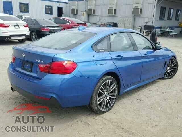 BMW 4 SERIES 2015 - WBA4A9C50FGL86510