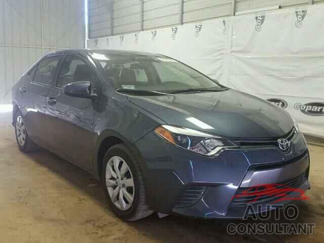 TOYOTA COROLLA 2016 - 2T1BURHEXGC717023