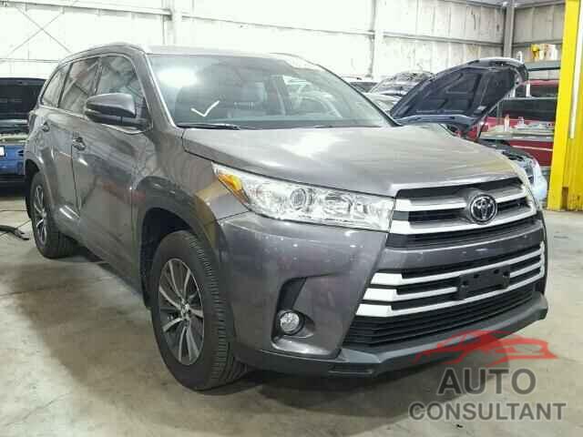 TOYOTA HIGHLANDER 2017 - 5TDJZRFH3HS399491