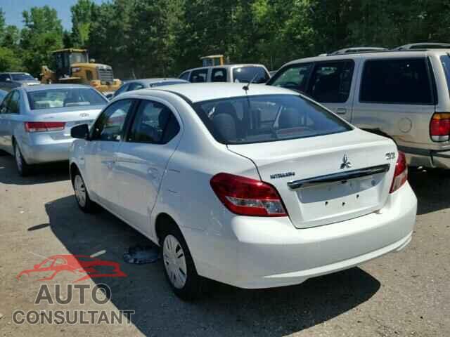 MITSUBISHI MIRAGE 2017 - ML32F3FJ0HHF11655