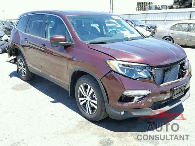 HONDA PILOT 2017 - 5FNYF5H67HB018130