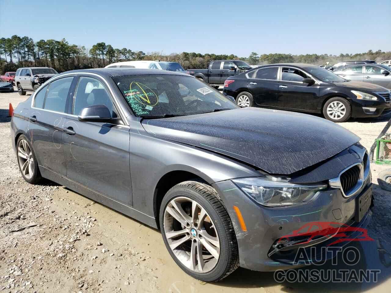 BMW 3 SERIES 2017 - WBA8B9G32HNU54943