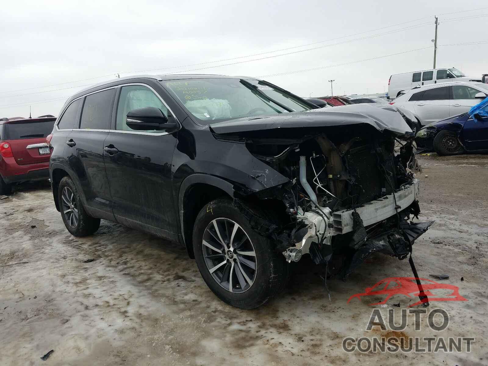 TOYOTA HIGHLANDER 2018 - 5TDJZRFH9JS495194