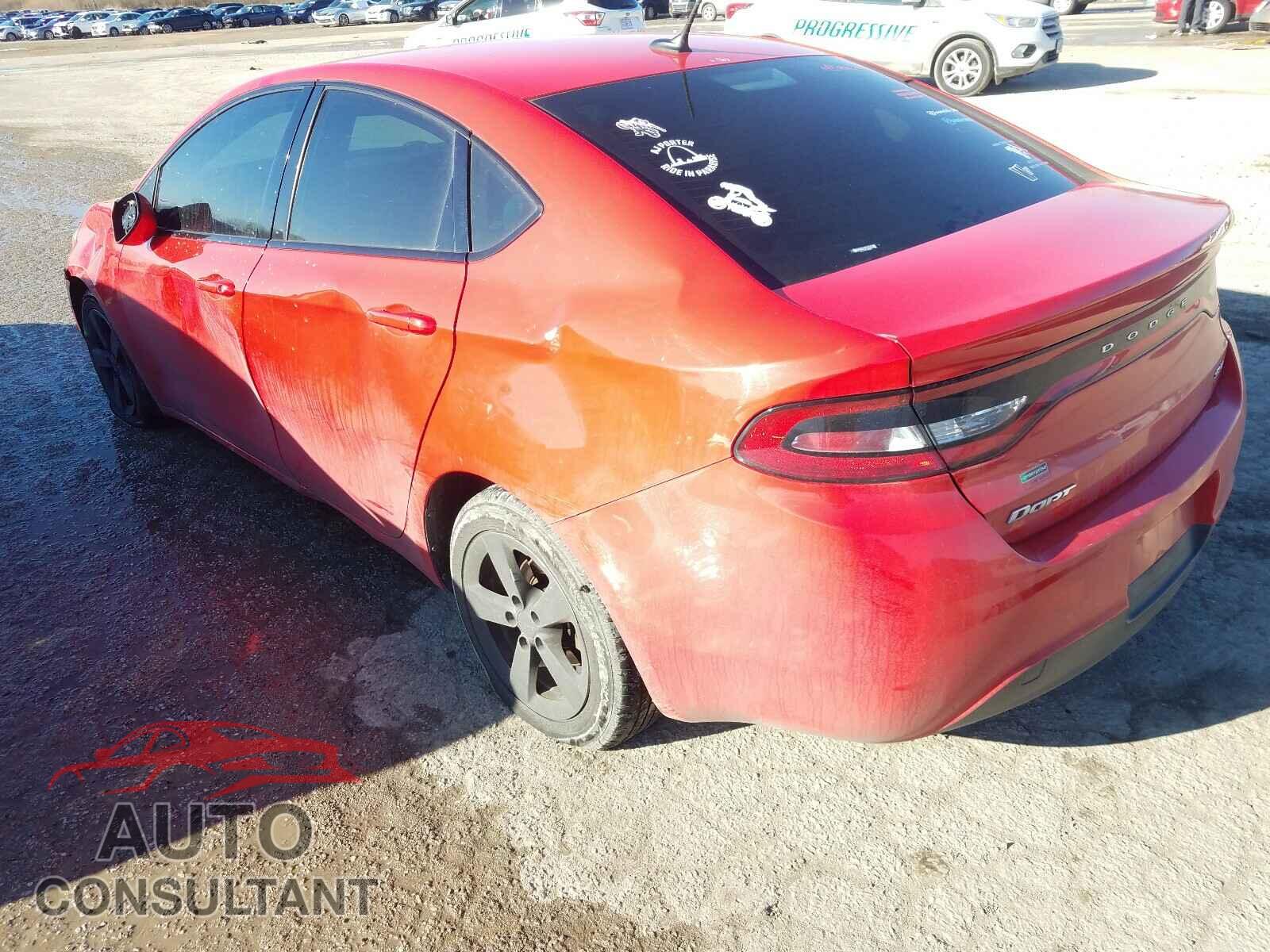 DODGE DART 2016 - 1C3CDFBB7GD736329