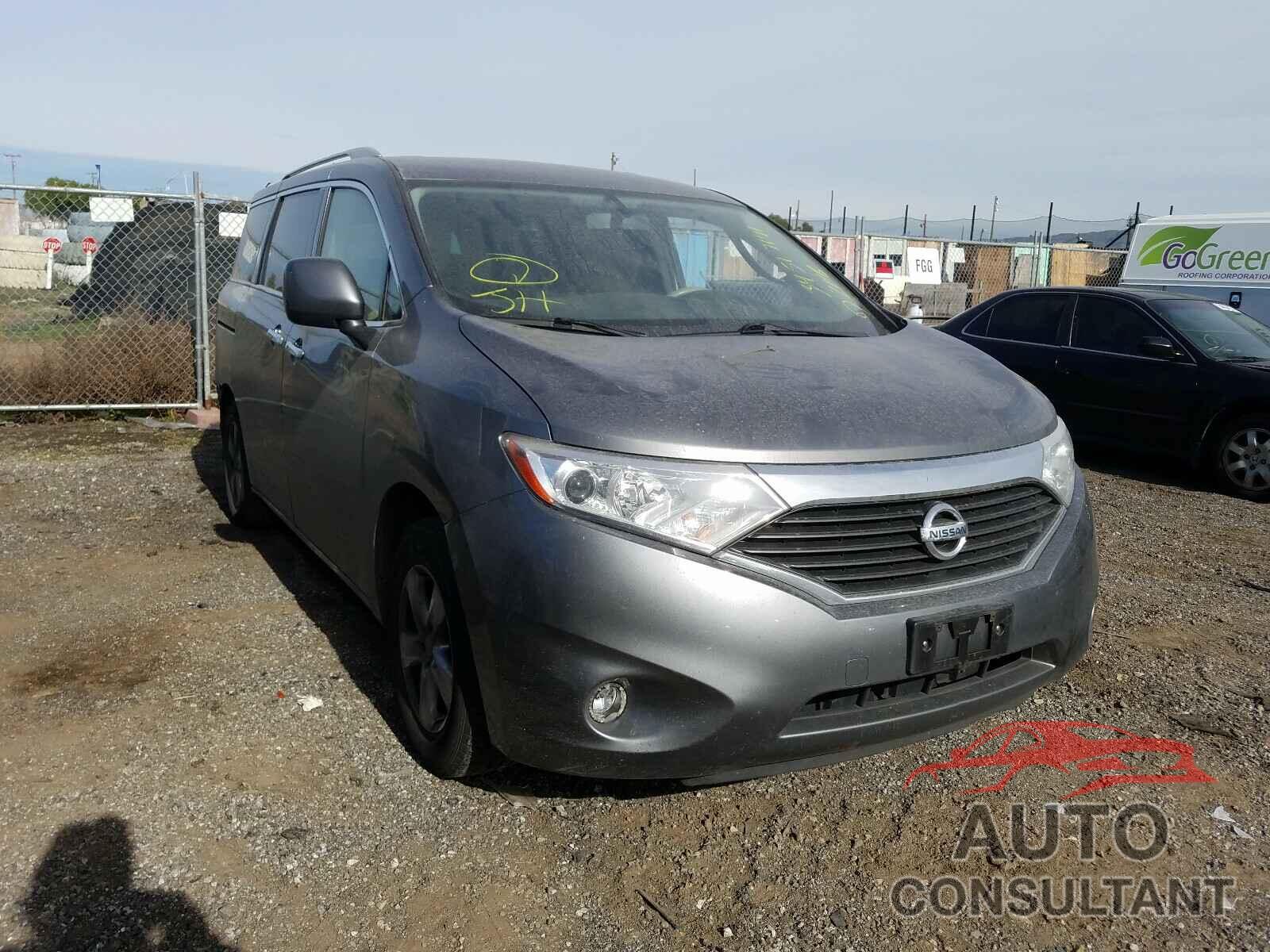 NISSAN QUEST 2016 - JN8AE2KP4G9150277