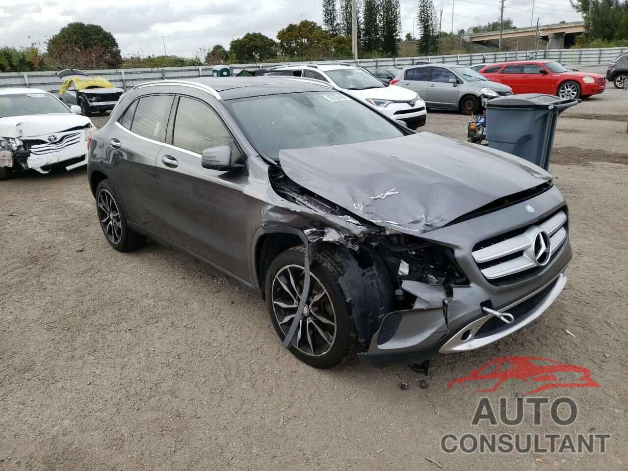 MERCEDES-BENZ GLA-CLASS 2017 - WDCTG4EB4HJ335658