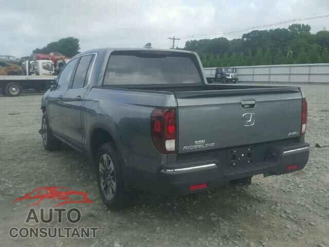HONDA RIDGELINE 2017 - 5FPYK3F64HB005393