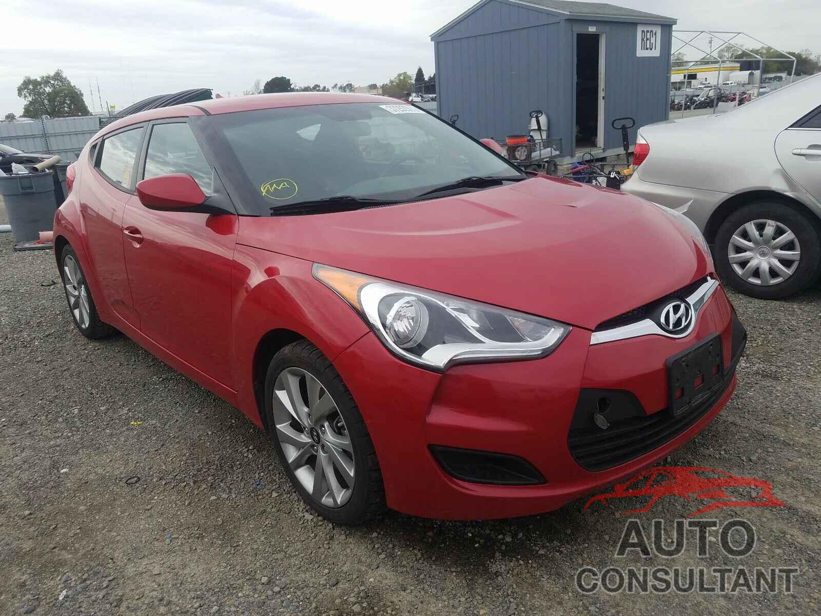 HYUNDAI VELOSTER 2016 - KMHTC6AD3GU272307