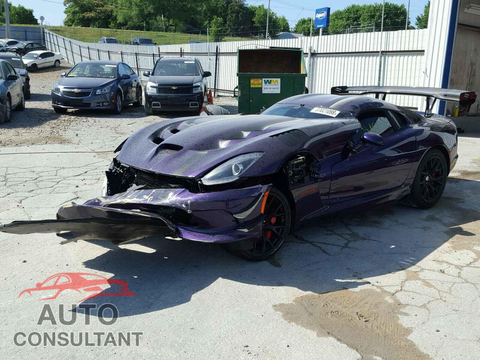 DODGE VIPER 2017 - 1C3BDEDZ9HV500227