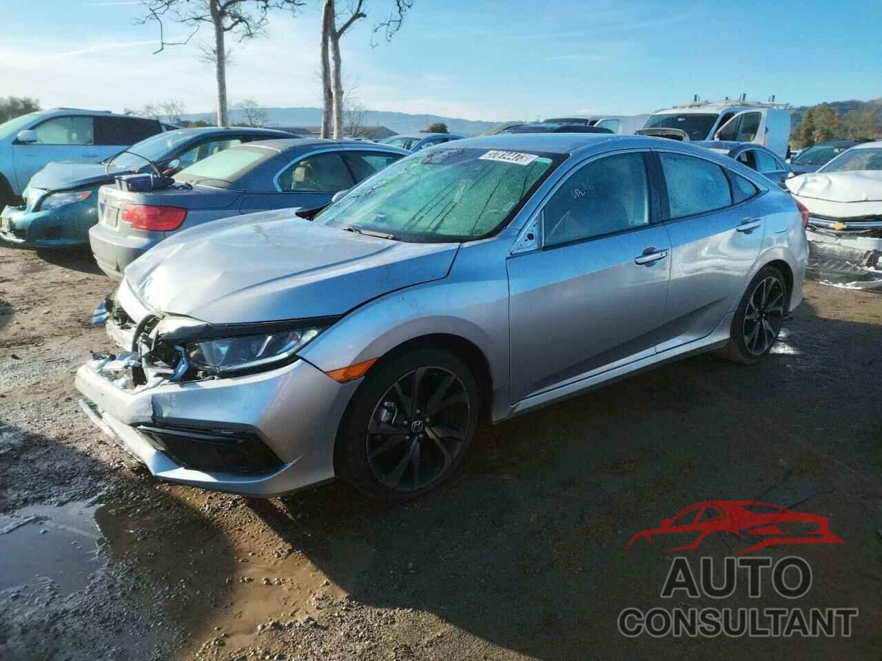 HONDA CIVIC 2021 - 19XFC2F87ME201983