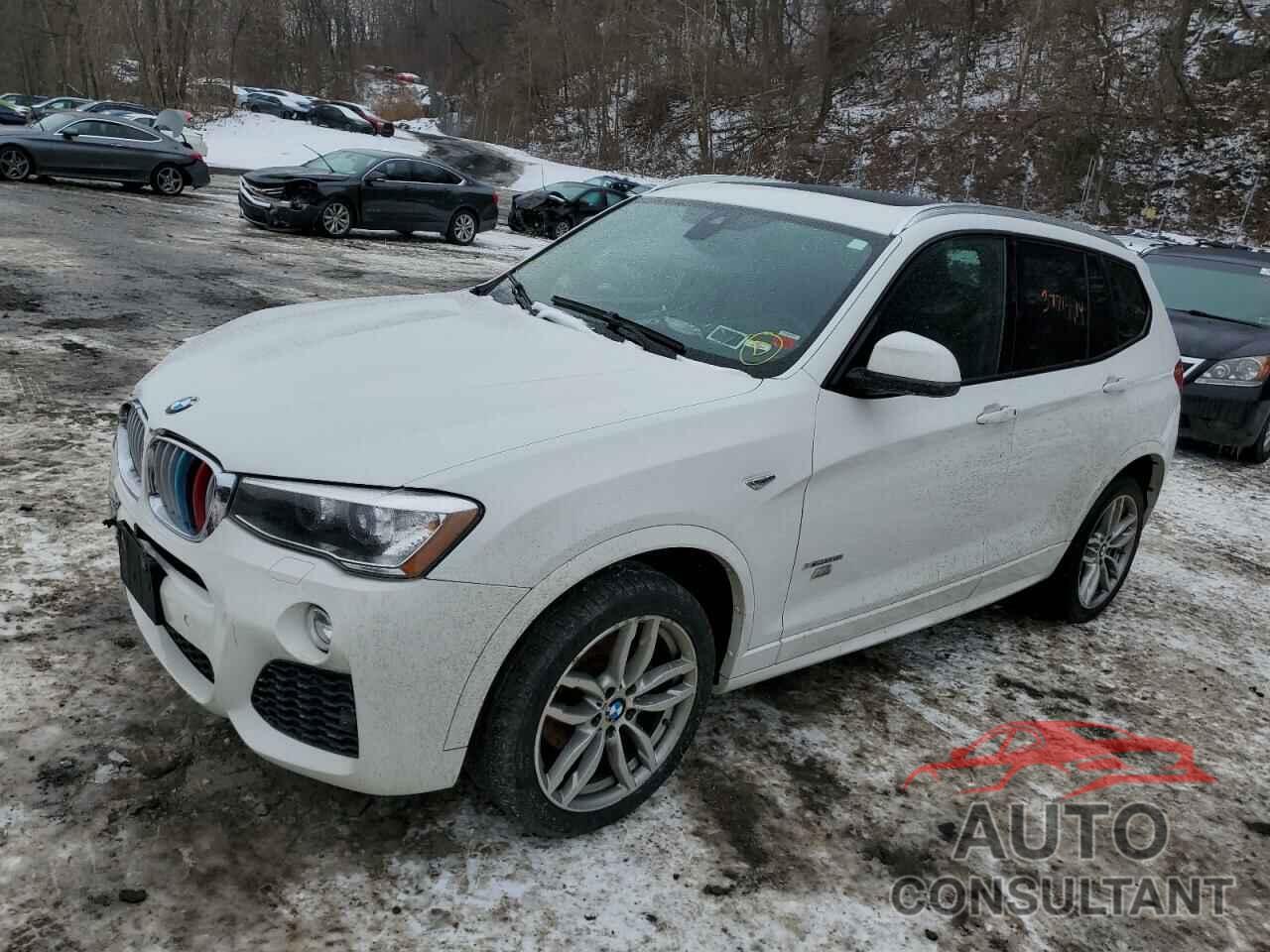 BMW X3 2016 - 5UXWX7C59G0K36824