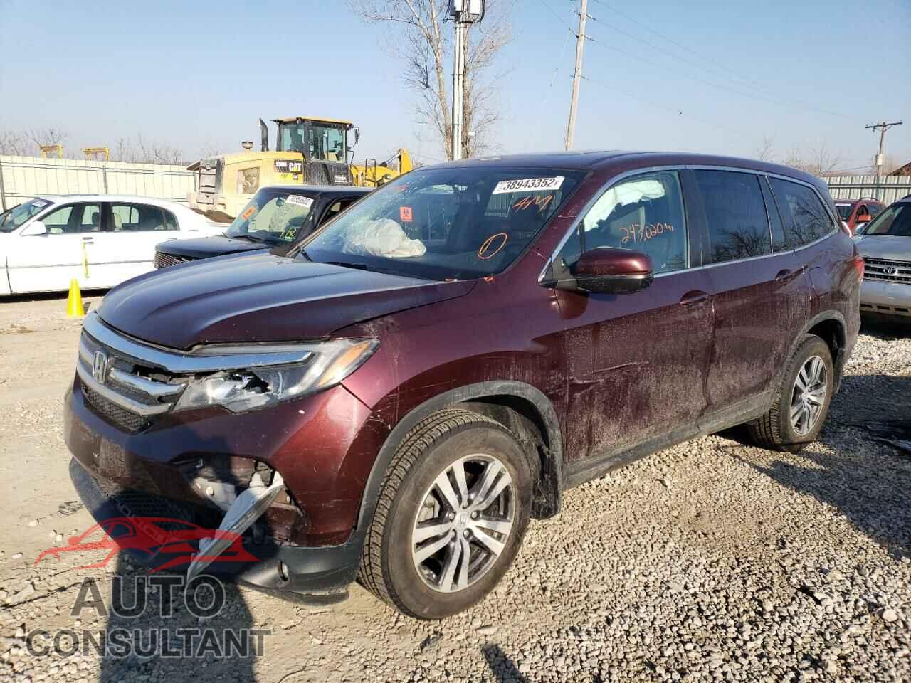 HONDA PILOT 2017 - 5FNYF6H59HB079735